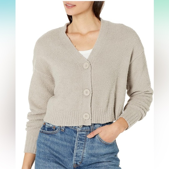 NWT UGG Women's Nyomi Cropped Cardigan - Picture 1 of 6